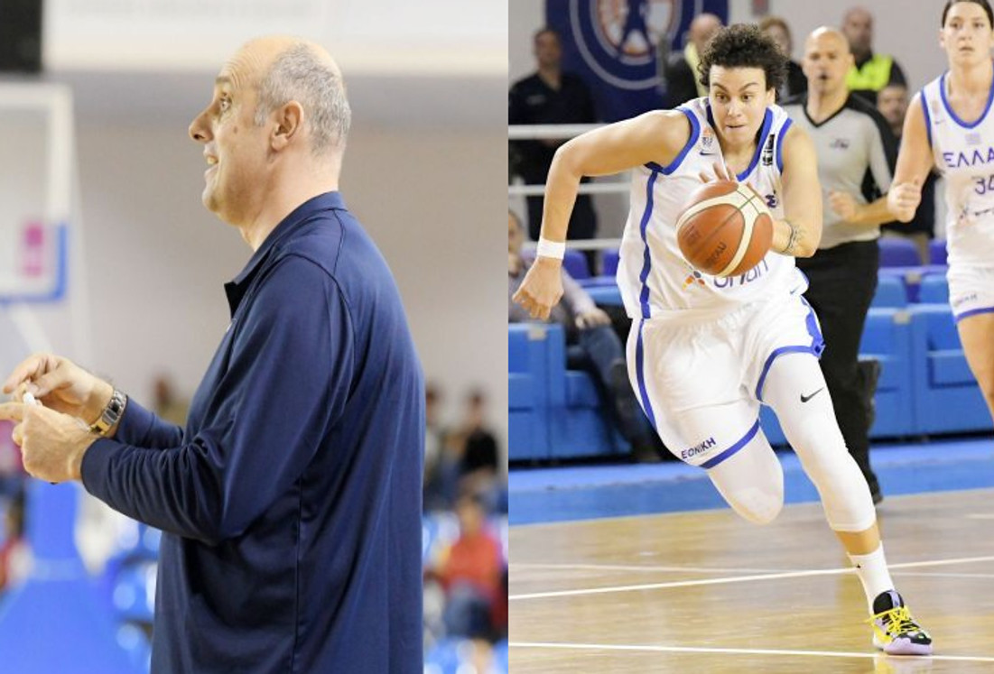 Πέτρος Πρέκας και Άρτεμις Σπανού για το 4/4 της Εθνικής Γυναικών
