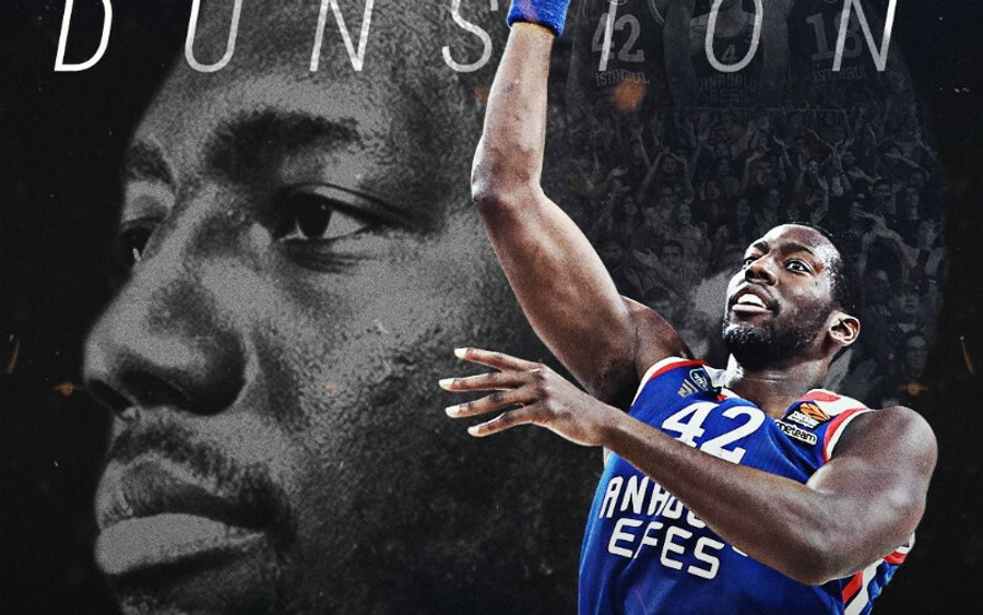 Δεύτερος μπλοκέρ στην ιστορία της Euroleague ο Ντάνστον (video, pics)
