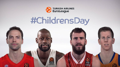 Οι παίκτες της EuroLeague στηρίζουν την Παγκόσμια Ημέρα του Παιδιού (vids)
