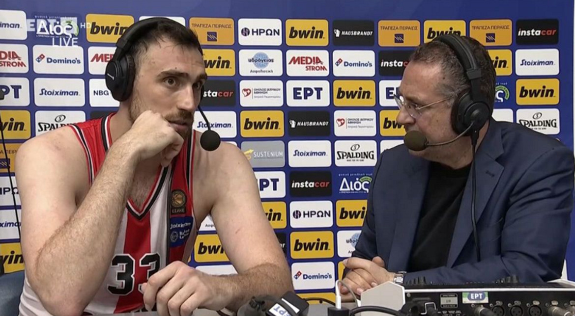 Μιλουτίνοβ: &quot;Συγχαίρω τον Παναθηναϊκό, δεν είναι αποτυχία για τον Ολυμπιακό&quot; (video)