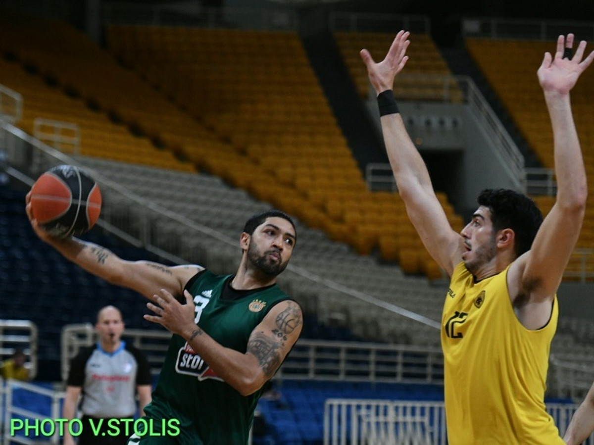 Βρήκαν ρυθμό πριν από τα playoffs Παναθηναϊκός-ΑΕΚ στο ΟΑΚΑ (gallery)