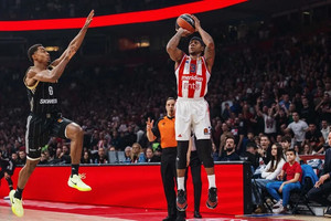 Επαγγελματική νίκη ο Ερυθρός Αστέρας, 73-66 τη Βιλερμπάν (vid)