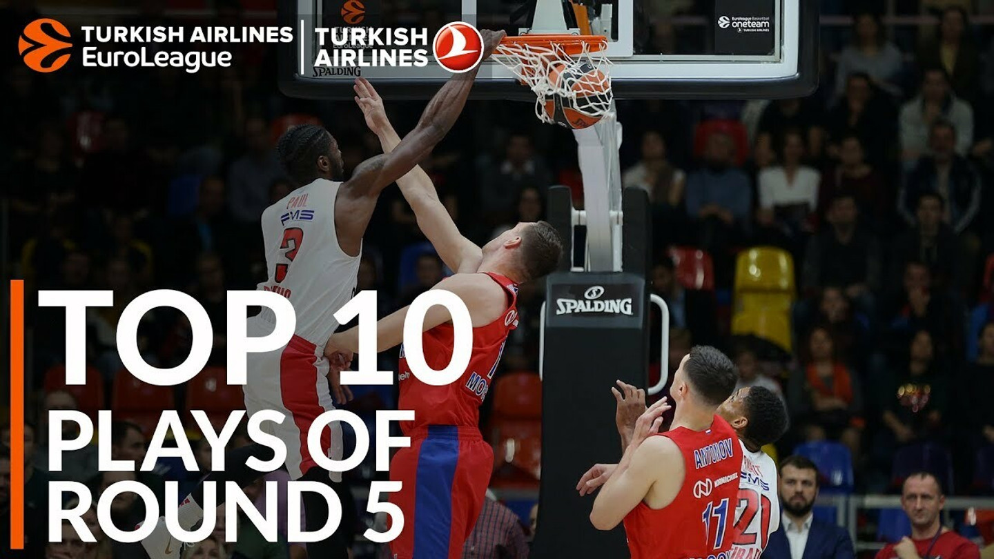 EuroLeague: Πολ και Παπαπέτρου στις δύο πρώτες θέσεις του Top-10 (video)