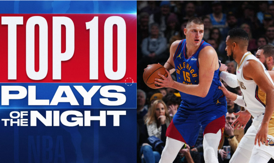 Η μαγική ασίστ του Γιόκιτς στην κορυφή του NBA Top-10 (vid)