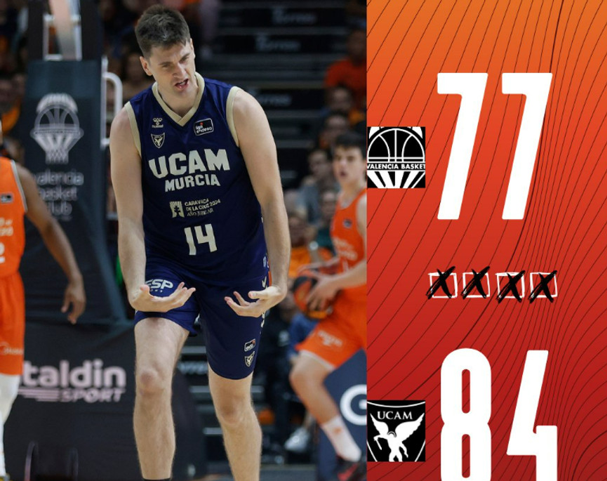 Liga Endesa: Στα ημιτελικά για πρώτη φορά η Μούρθια, 84-77 στη Βαλένθια