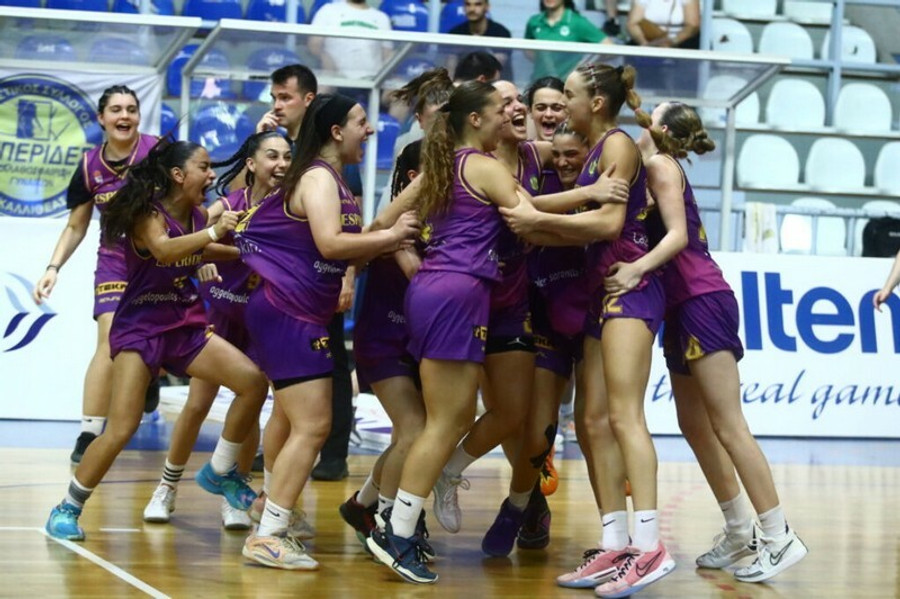 Πανελλήνιο Κορασίδων: Πρωταθλήτριες οι Εσπερίδες, 60-55 τον ΠΑΟΚ