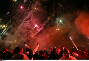Ολυμπιακός: Θριαμβευτική υποδοχή στο ΣΕΦ (pics)
