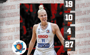 Α1 Γυναικών: Η Σλιμ του ΠΑΣ Γιάννινα MVP της 5ης αγωνιστικής