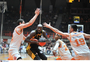 Η παρακάμερα στο Προμηθέας-ΑΕΚ 74-65 (video)