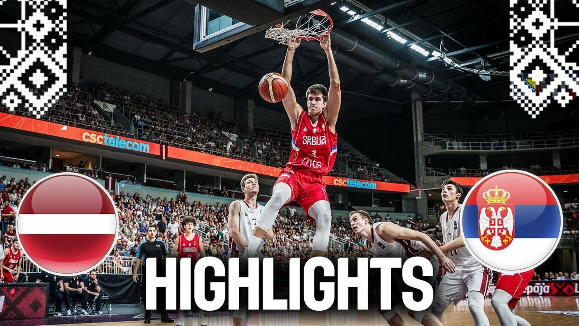 Τα highlights του Σερβία-Λετονία στον τελικό του Eurobasket U18 (video)