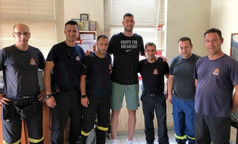 Έμπρακτη στήριξη στους πυροσβέστες ο Γιώργος Παπαγιάννης