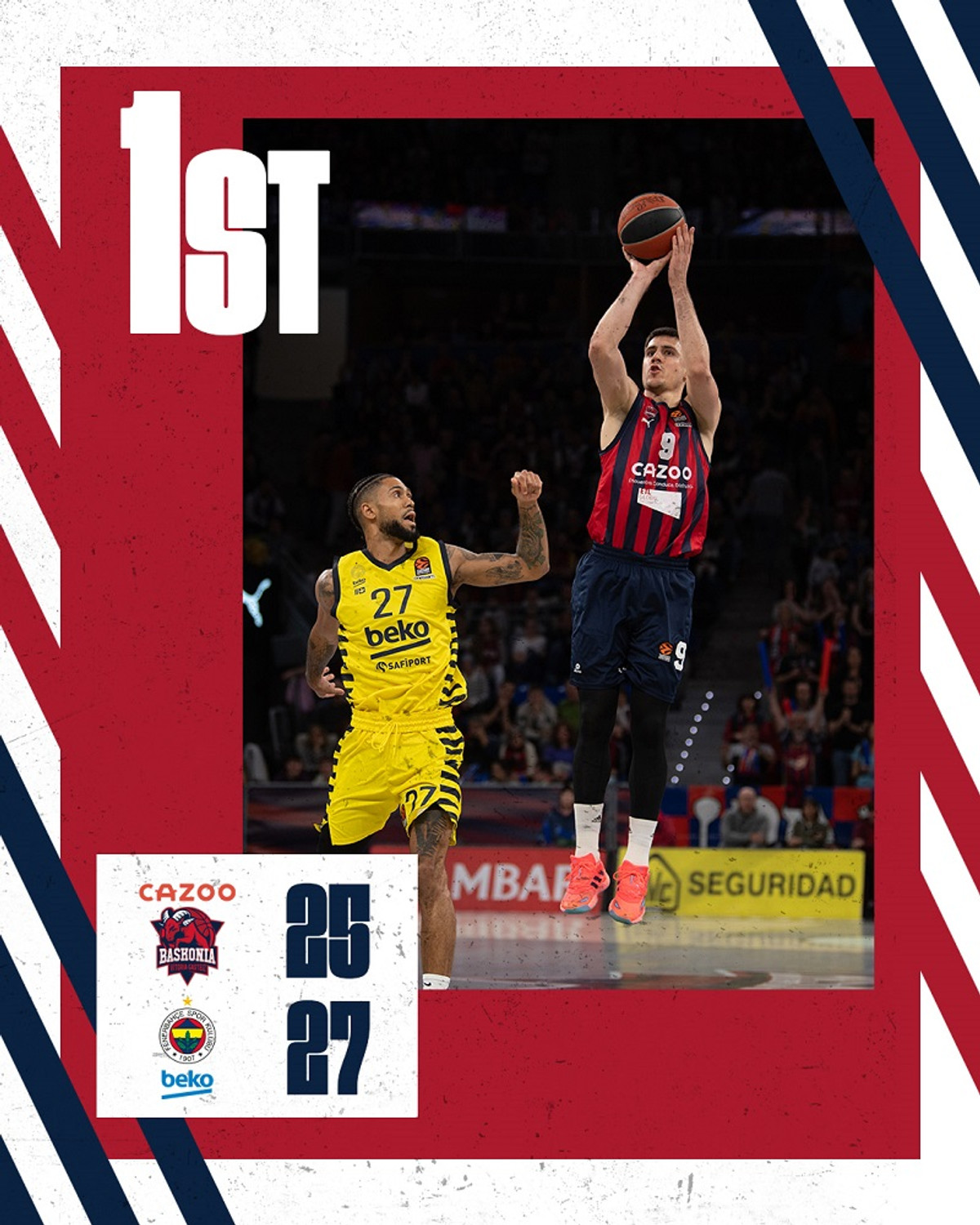 Μπασκόνια-Φενέρμπαχτσε 92-69: Τη διέλυσε με το 35άρι του Μαρίνκοβιτς!