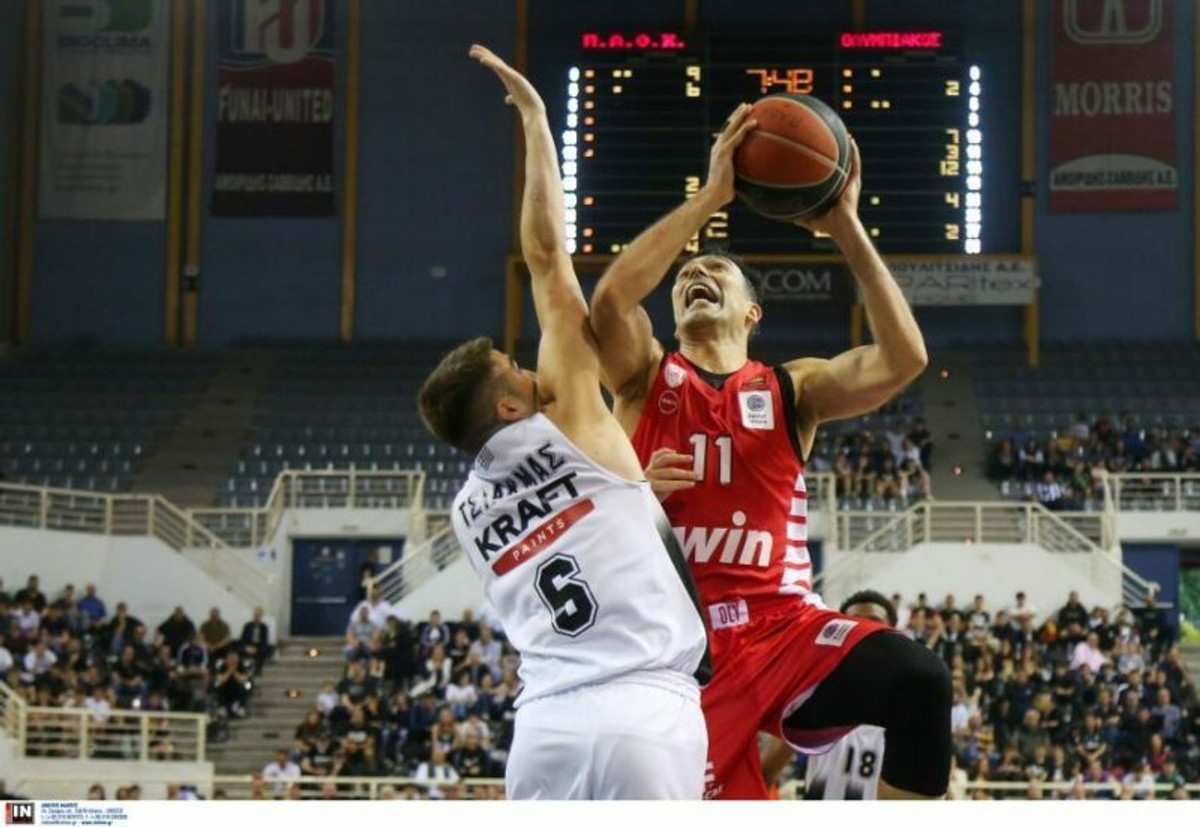 ΠΑΟΚ-Ολυμπιακός 77-97: Με MVP τον Σλούκα το 2-0 (vids &amp; gallery)