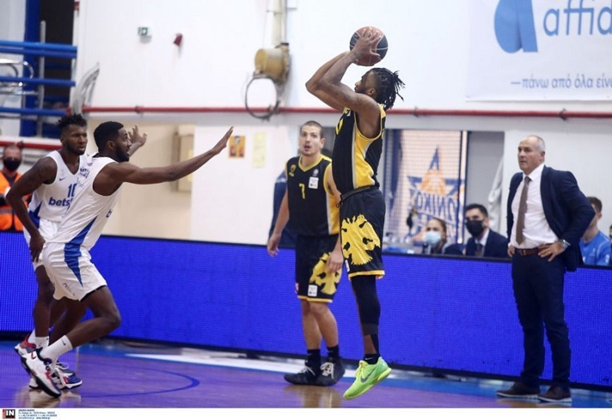 Ιωνικός-ΑΕΚ 59-65: Τα highlights του αγώνα (video)