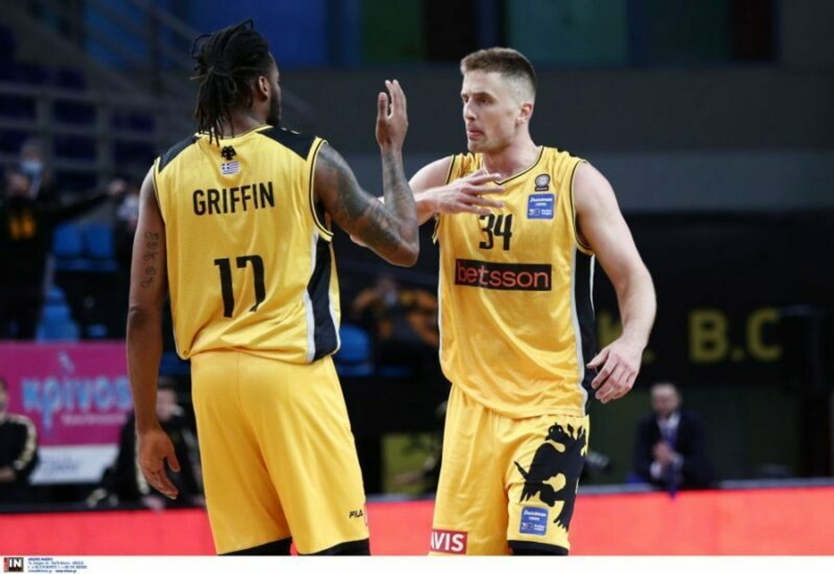 ΑΕΚ-ΠΑΟΚ 72-67: Εφτάψυχη ΑΕΚ με... οδοστρωτήρα Χάμερ (gallery)