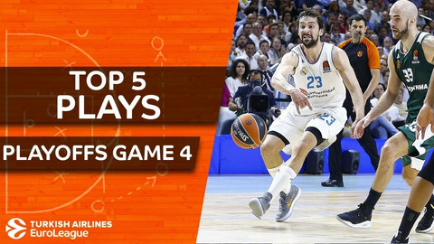 Το Top-5 της Euroleague για τους 4ους αγώνες