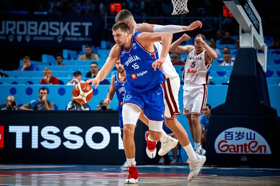 Με 39άρα του Γιόκιτς η Σερβία 84-80 τη Λετονία στη Ρίγα (vids)