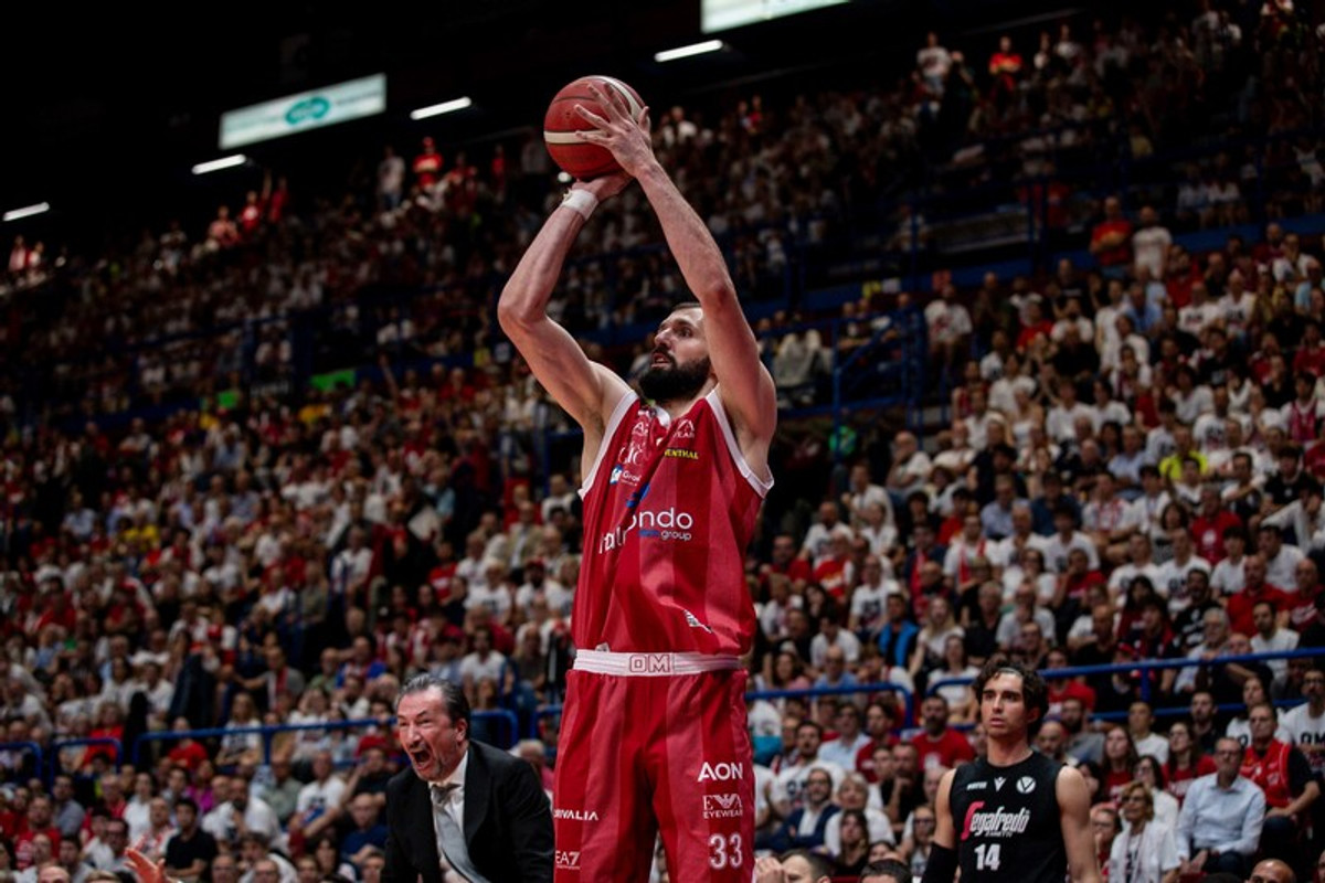 Lega Basket: Η Μιλάνο 81-78 τη Βίρτους και 2-1 στους τελικούς