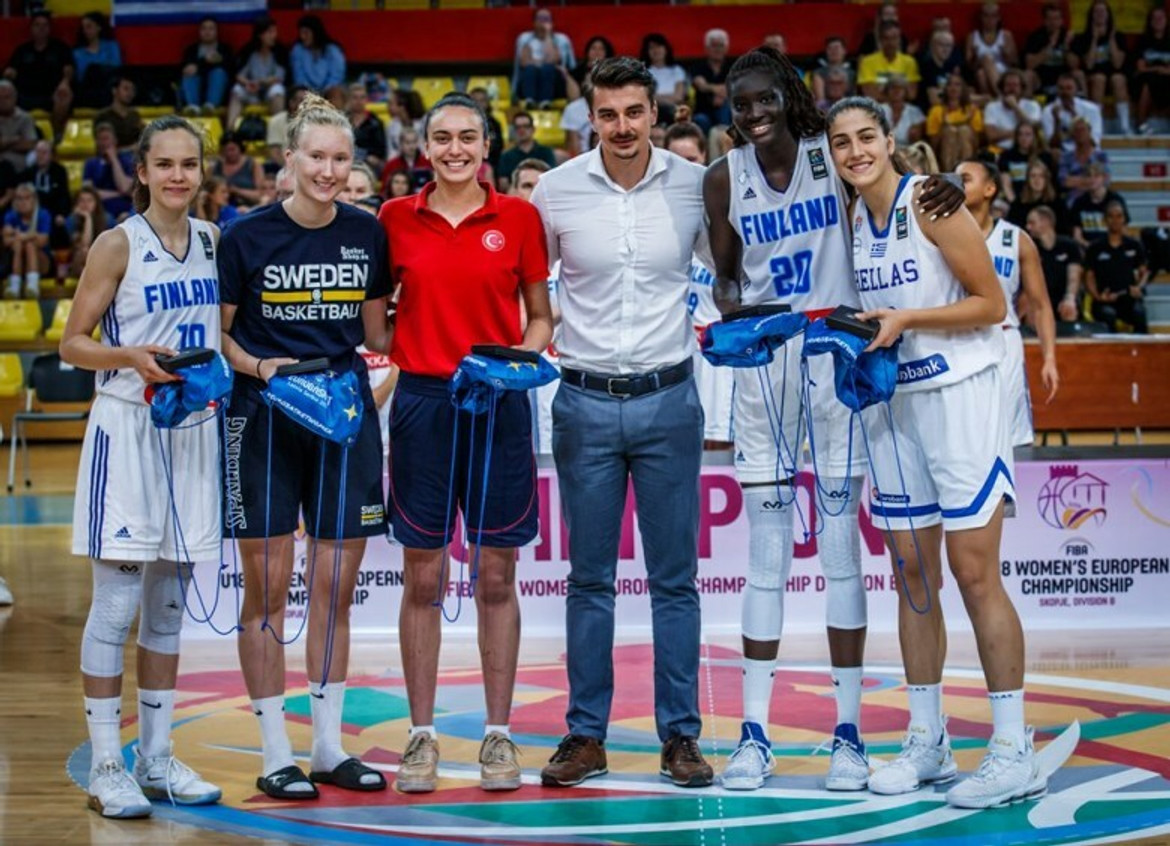 Eurobasket Νεανίδων: Στην καλύτερη πεντάδα η Χατζηλεοντή