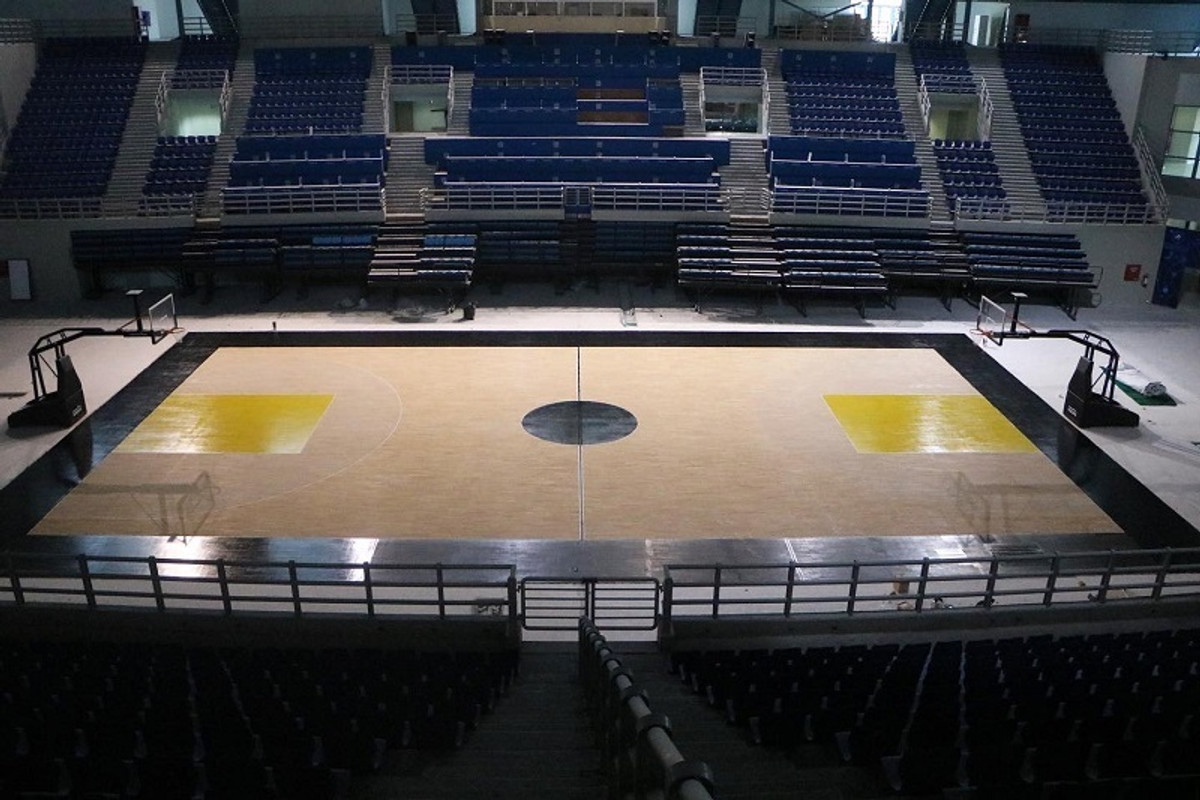 ΑΕΚ: Έτοιμο το παρκέ στα Άνω Λιόσια (pics)