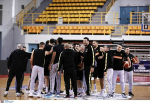 ΑΕΚ: Η προπόνηση στο Ηράκλειο για το Final-8 Κυπέλλου Ελλάδας ΟΠΑΠ (gallery)