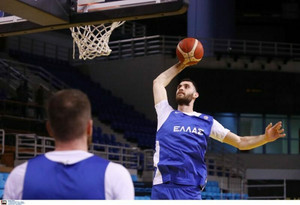 Εθνική: Με Παπαγιάννη-Λαρεντζάκη στην προπόνηση (gallery)