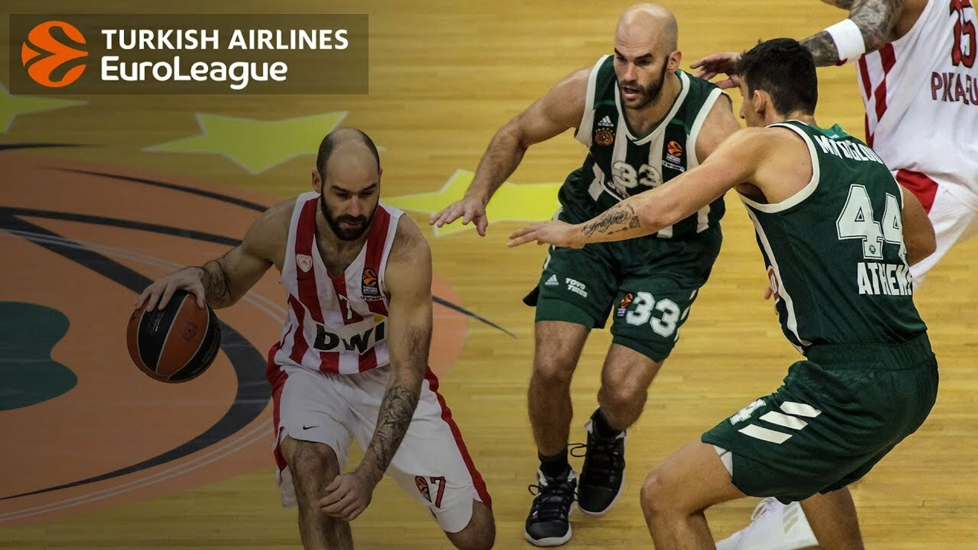 Euroleague: Με Καλάθη και Σπανούλη το promo για το ελληνικό ντέρμπι! (vid)