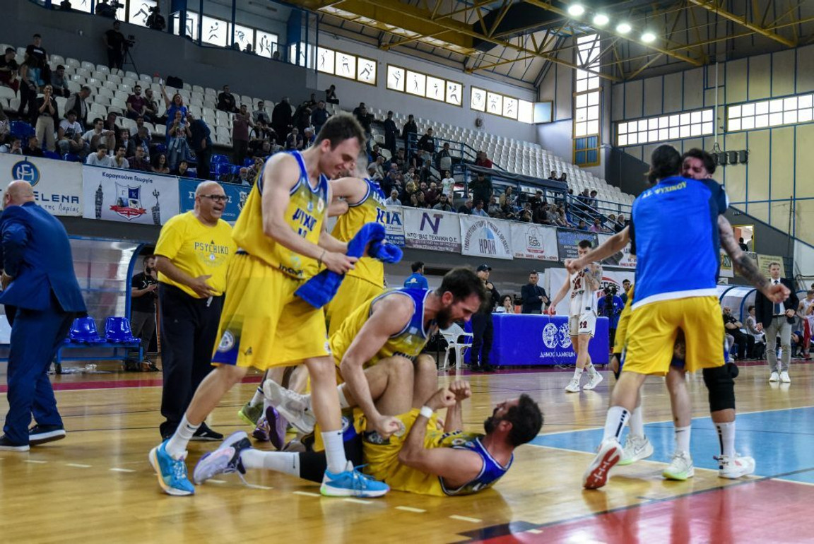 Elite League: Σώθηκε το Ψυχικό, έπεσε ο Έσπερος Λαμίας