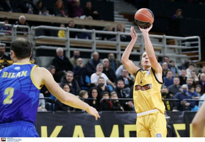 Μόνη στην τρίτη θέση η ΑΕΚ, 68-64 το Περιστέρι στα Άνω Λιόσια (vid &amp; gallery)