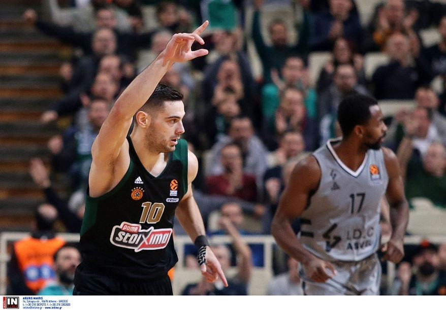 Δείτε πώς ο Παναθηναϊκός νίκησε 100-88 τη Βιλερμπάν (video)