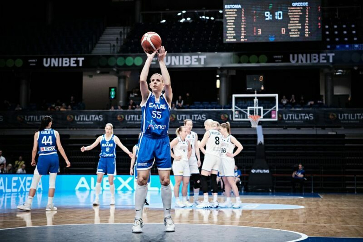 Εθνική Γυναικών: Με τρίποντο της Σταμάτη, 67-65 στην Εσθονία (vid &amp; gallery)