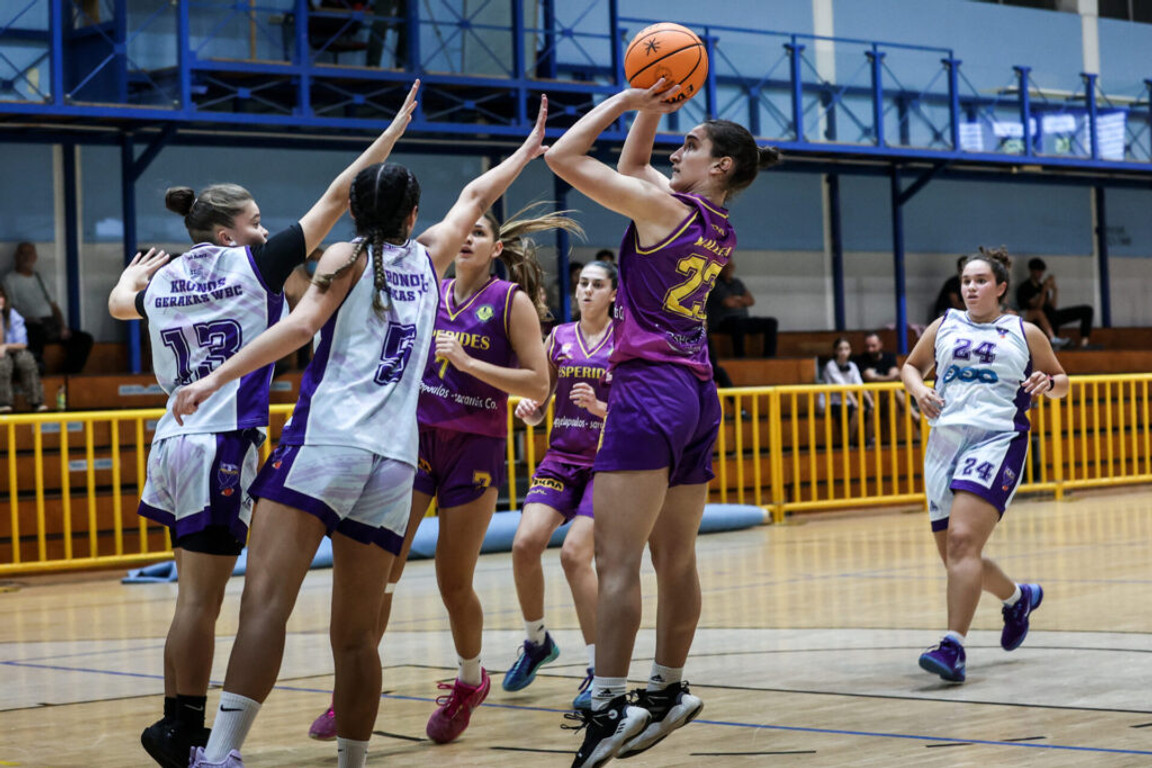W Rising Stars: Οι Εσπερίδες Καλλιθέας 56-45 τον Κρόνο Γέρακα