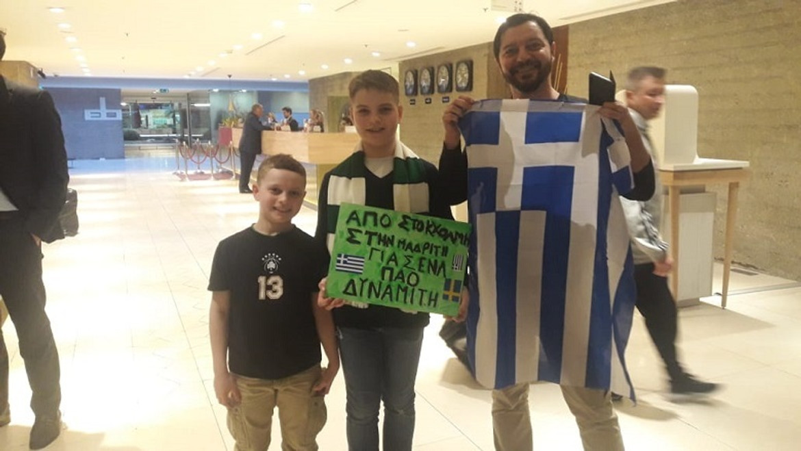 Από τη Στοκχόλμη στη Μαδρίτη για τον Παναθηναϊκό (pic)