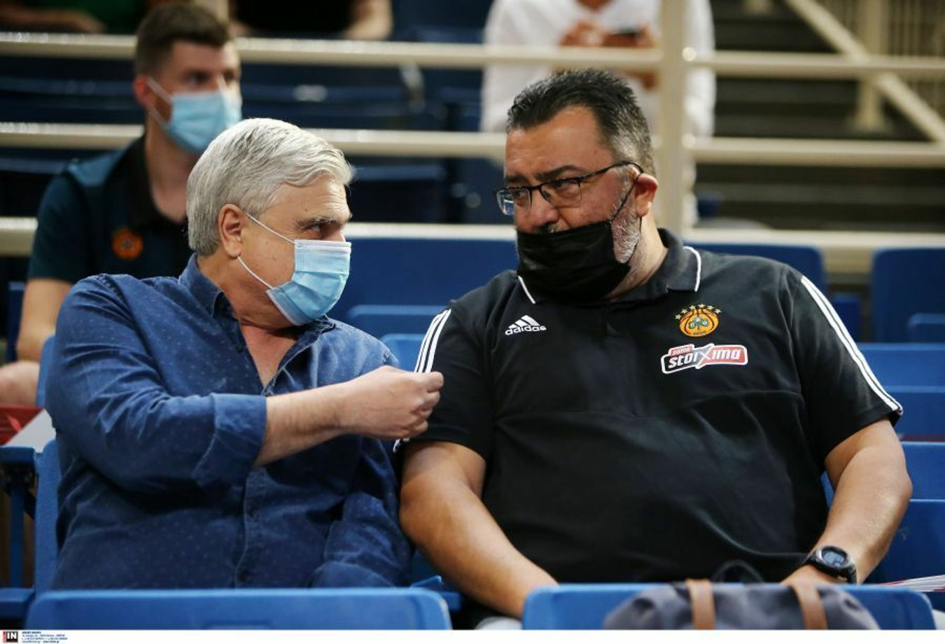 Στο ΟΑΚΑ για τον 3ο τελικό ο Μάνος Παπαδόπουλος (pics)