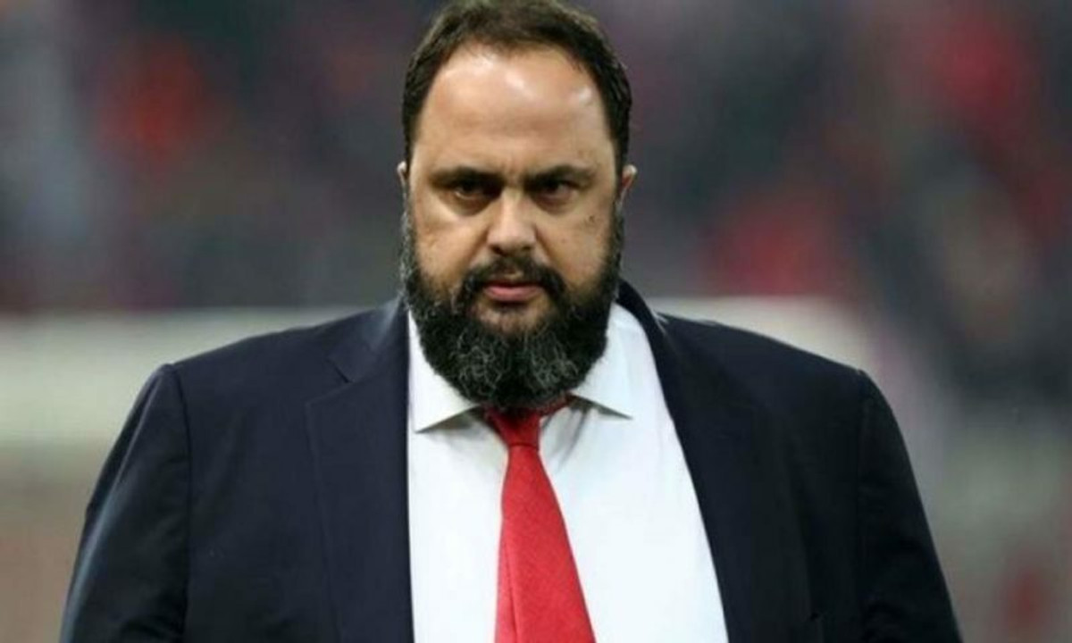 Διαγνώστηκε με κορονοϊό ο ιδιοκτήτης της ΠΑΕ Ολυμπιακός, Βαγγέλης Μαρινάκης