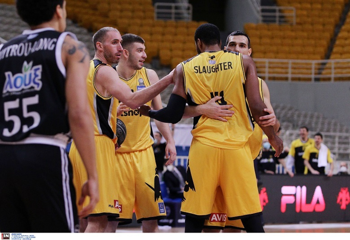 Δείτε πώς η ΑΕΚ νίκησε 76-56 τον ΠΑΟΚ (video)