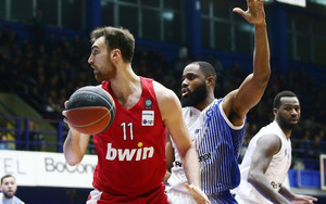 Στην παράταση ο Ολυμπιακός, 73-68 τον Χολαργό με τρομερό double double Μιλουτίνοβ! (pics)