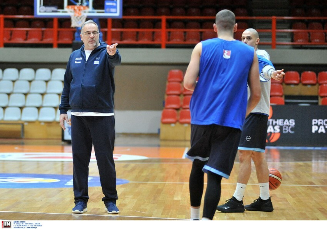 Πρώτη συγκέντρωση για την Εθνική Ανδρών
