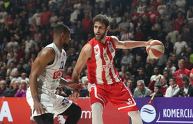 Μια νίκη από τη Euroleague ο Ερυθρός Αστέρας παρουσία... Ολυμπιακού! (vid.&amp;pics)
