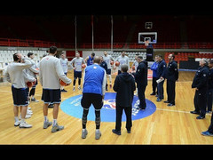 Η προπόνηση της Εθνικής στην Πάτρα (video)
