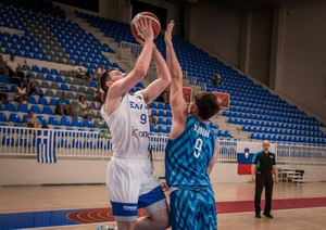 Ήττα για τους Νέους 79-87 στην παράταση από τη Σλοβενία