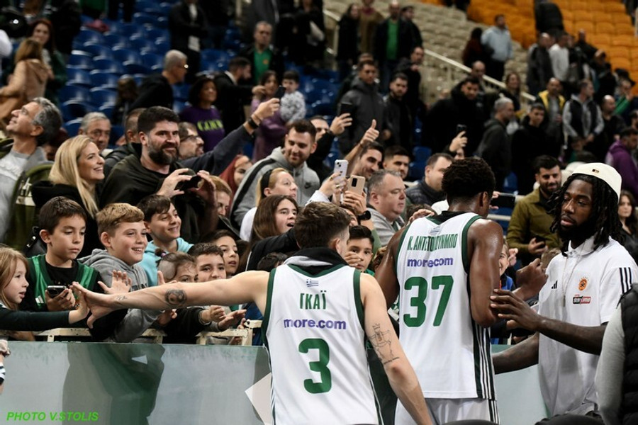 Παναθηναϊκός: Έδωσαν χαρά και αυτόγραφα στους μικρούς φιλάθλους (pics & vid)
