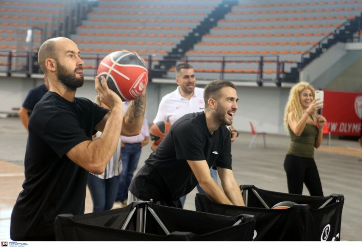 Σπανούλης και Φορτούνης έκαναν σουτάκια! (pics)