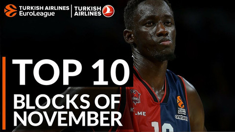 Με Παπανικολάου τα καλύτερα block Νοεμβρίου στη Euroleague (video)