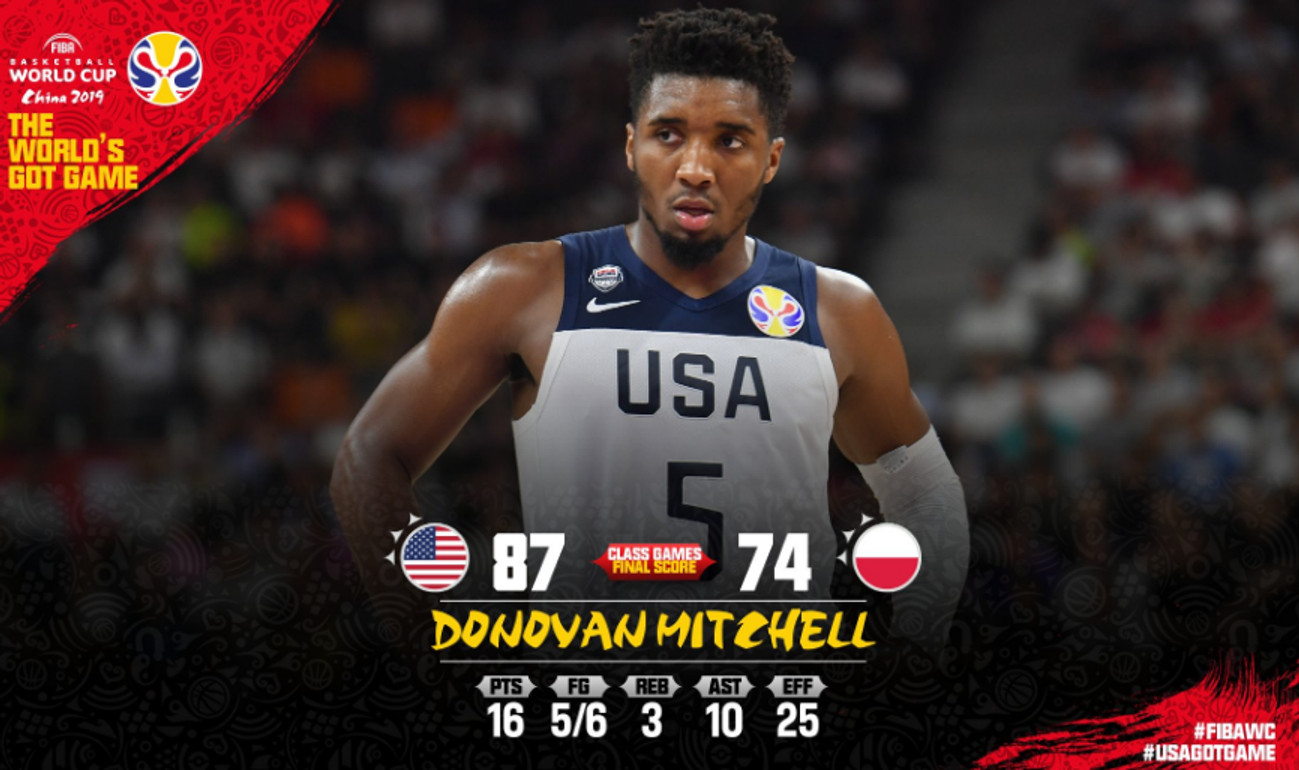 Μίτσελ: &quot;Ευλογημένος στην Team USA, τρομερή εμπειρία το Παγκόσμιο&quot;