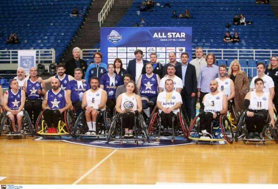 25ο All-Star Game: Άνοιξαν την αυλαία οι ομάδες με Αμαξίδιο (gallery)