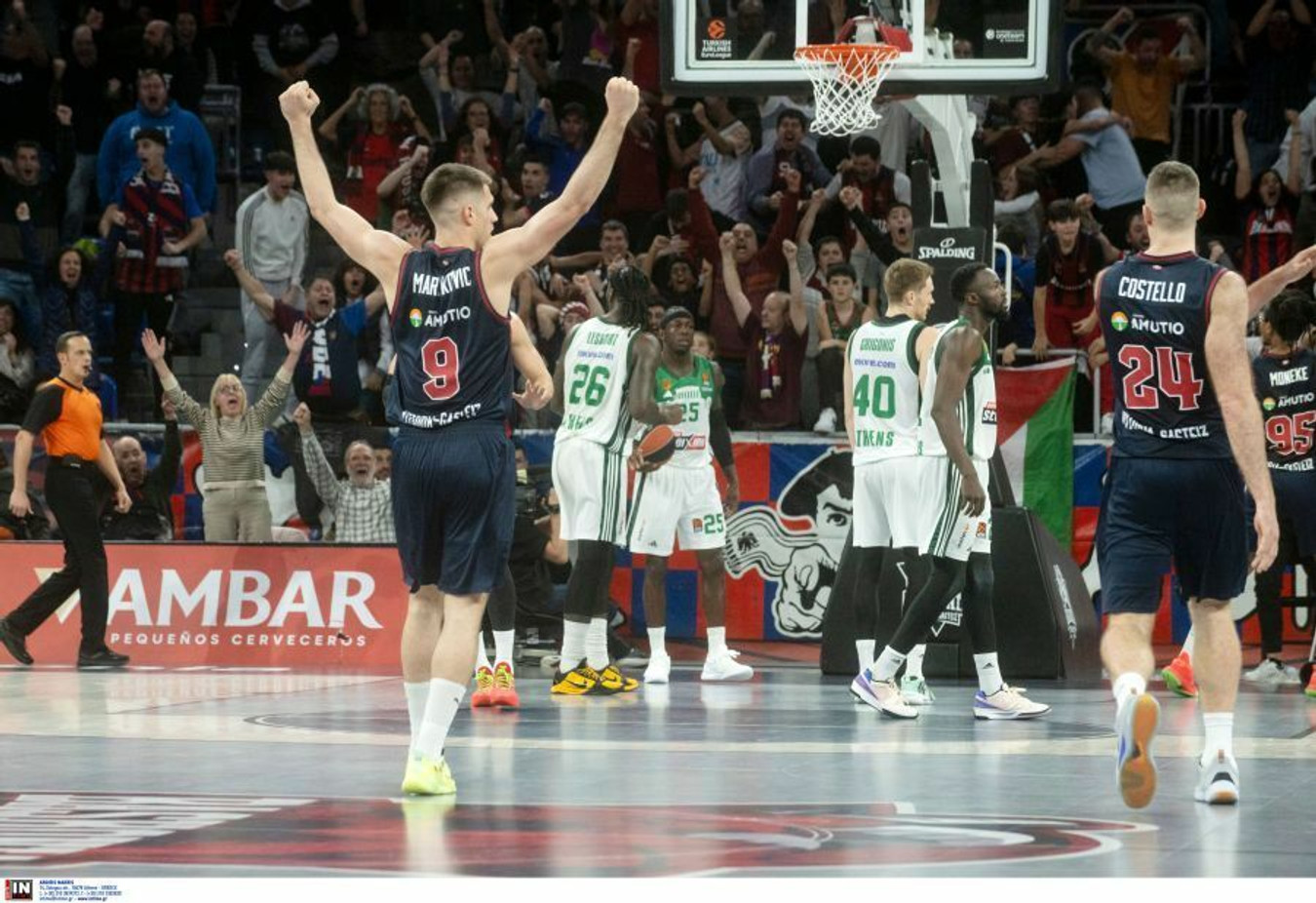 Euroleague Top 10: Στο Νο1 το καλάθι νίκης του ΜακΙντάιρ κόντρα στον Παναθηναϊκό