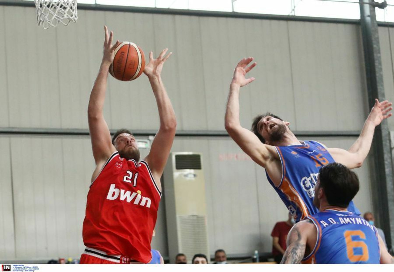 Α2: Έκτη σερί νίκη για τον Αμύντα, 72-70 τον Ολυμπιακό Β&#039;! (pics)