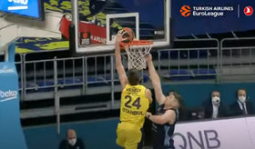 Ο Βέσελι τη μαγική στιγμή της σεζόν στη EuroLeague (vid)