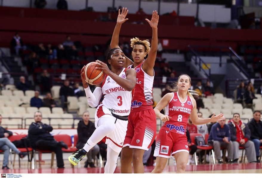 Eurocup Γυναικών: Πέρασε στους "16" ο Ολυμπιακός, 84-73 τη Μίσκολτς (vid&gallery)